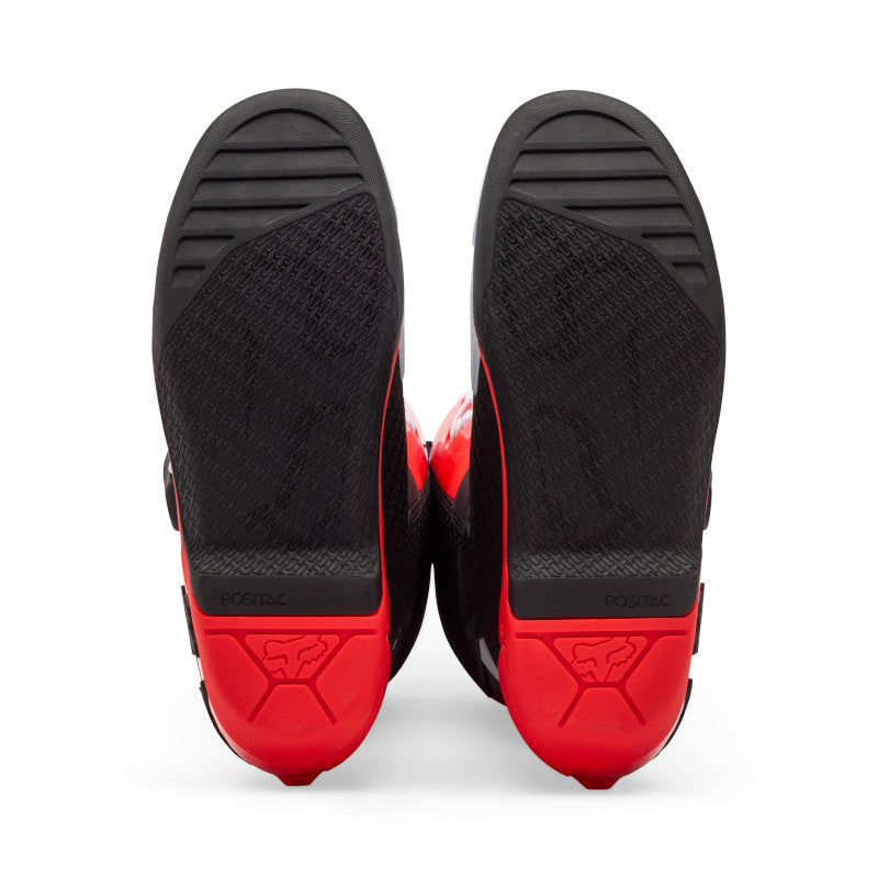 Fox Comp MX Boot White Red Black