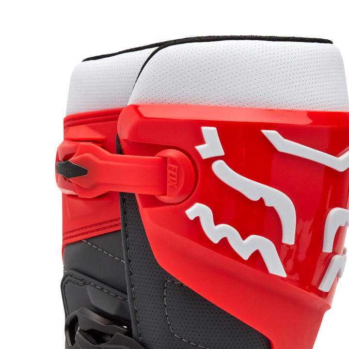 Fox Comp MX Boot White Red Black