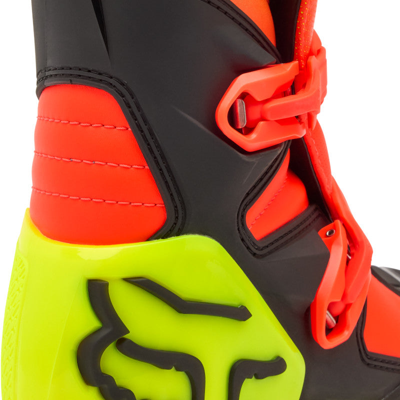 Fox Comp MX Boot Orange Yellow