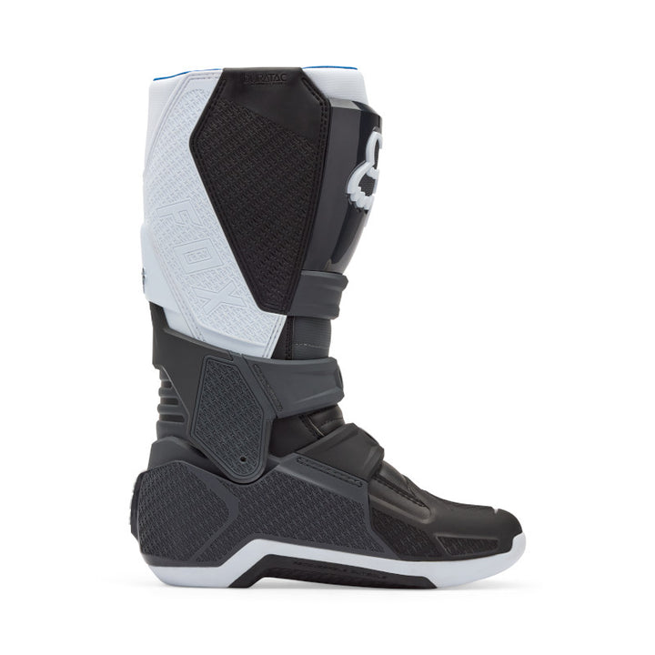 Fox Motion MX Boots Black Grey White