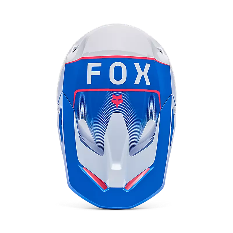 2026 Fox Youth V1 Collect Helmet Pink Blue