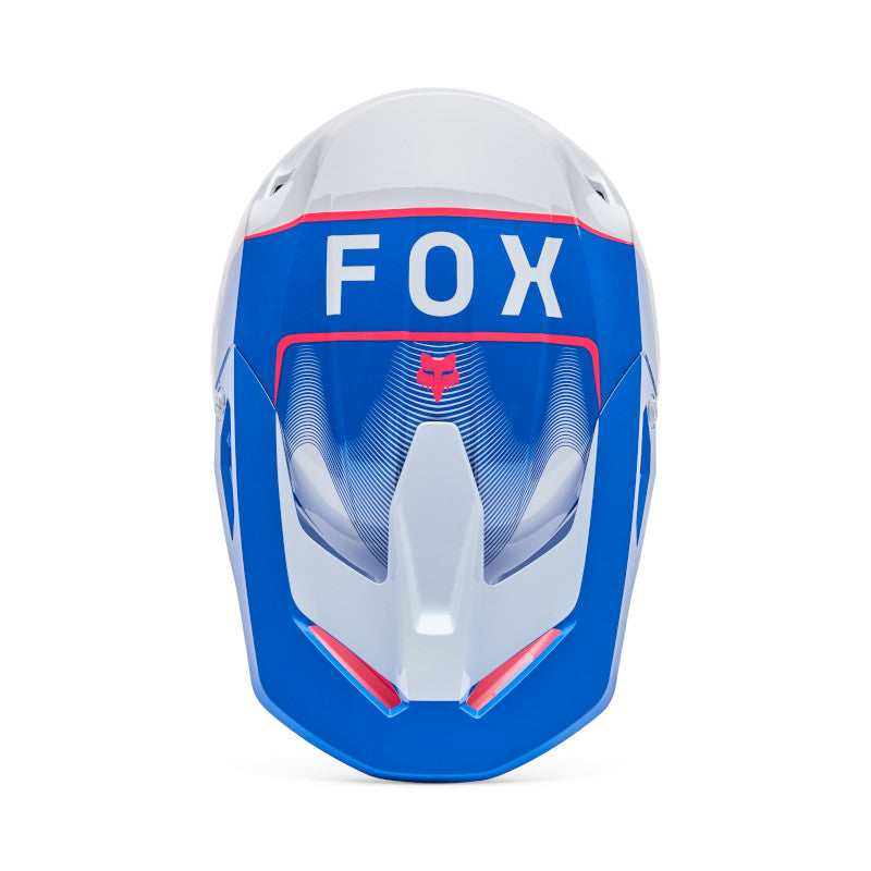 2026 Fox V1 Collect Pink Blue Motocross Helmet