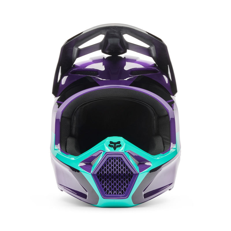 2026 Fox V1 Collect Purple Motocross Helmet