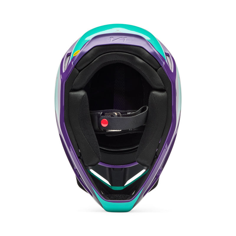 2026 Fox V1 Collect Purple Motocross Helmet