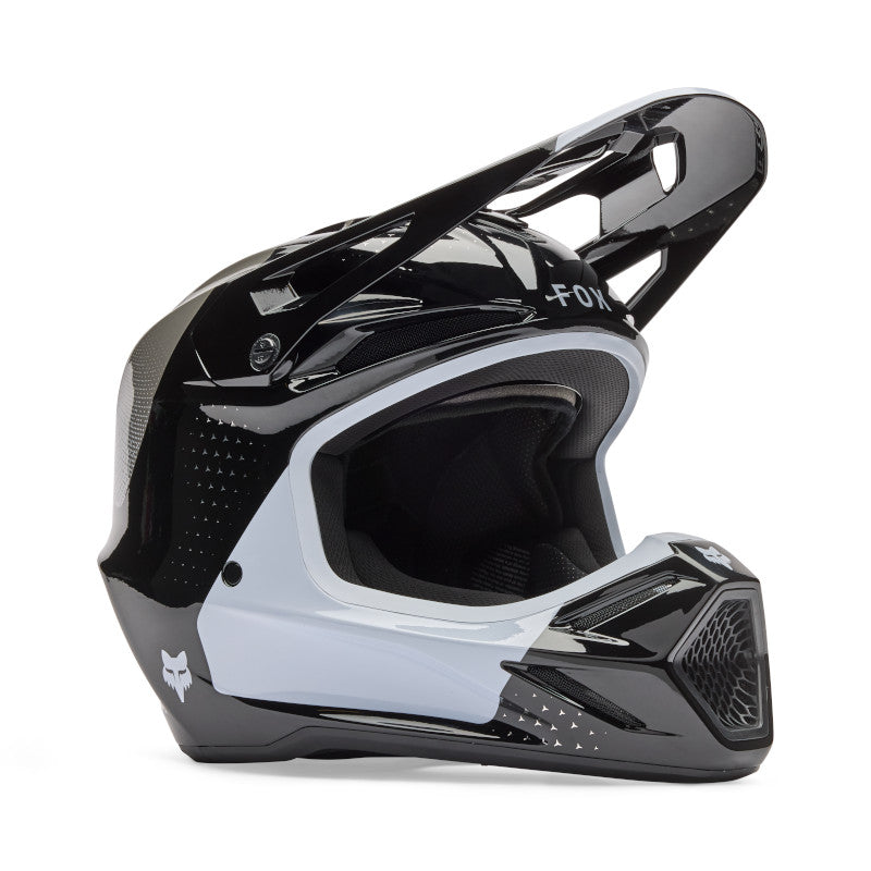 2026 Fox V3 Tine Black Motocross Helmet