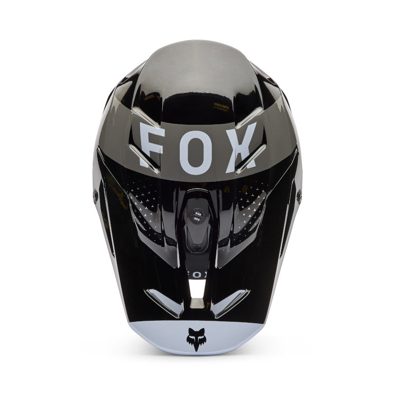2026 Fox V3 Tine Black Motocross Helmet