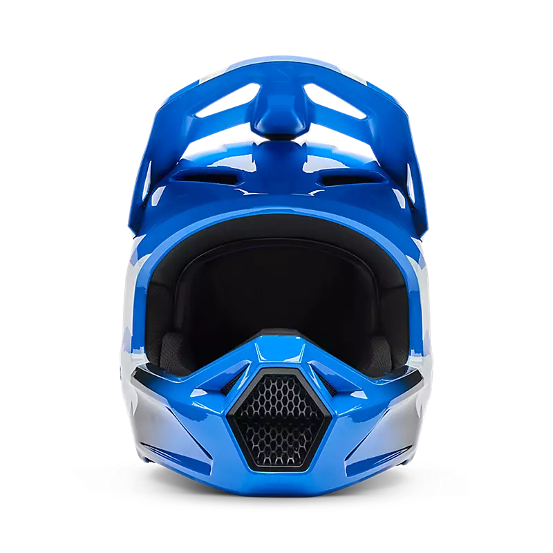 2026 Fox Youth V1 Shield Helmet Blue
