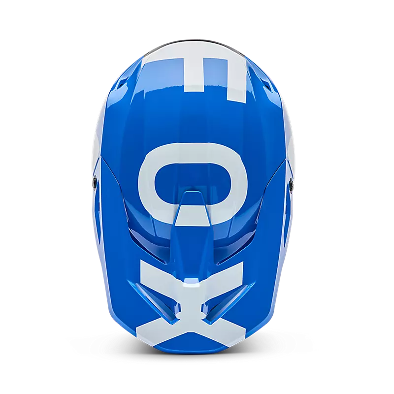 2026 Fox Youth V1 Shield Helmet Blue