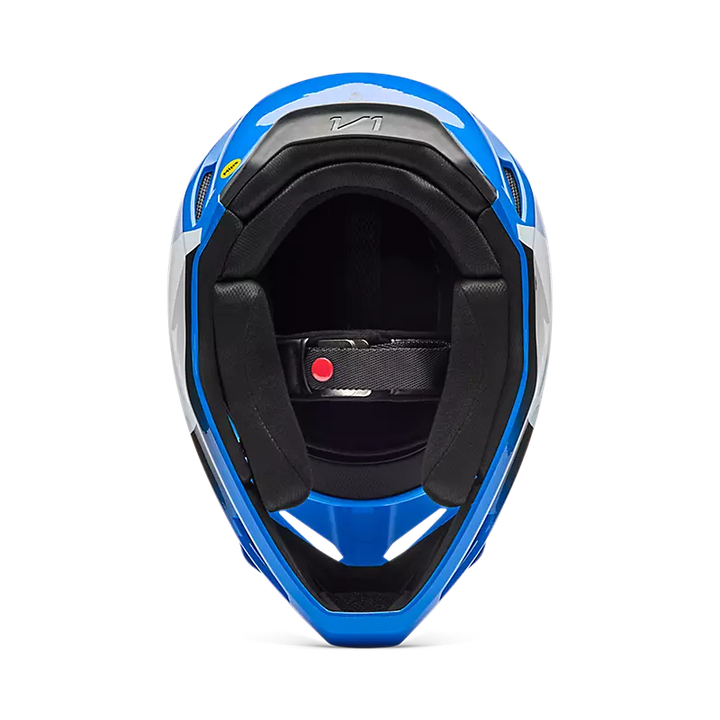 2026 Fox Youth V1 Shield Helmet Blue
