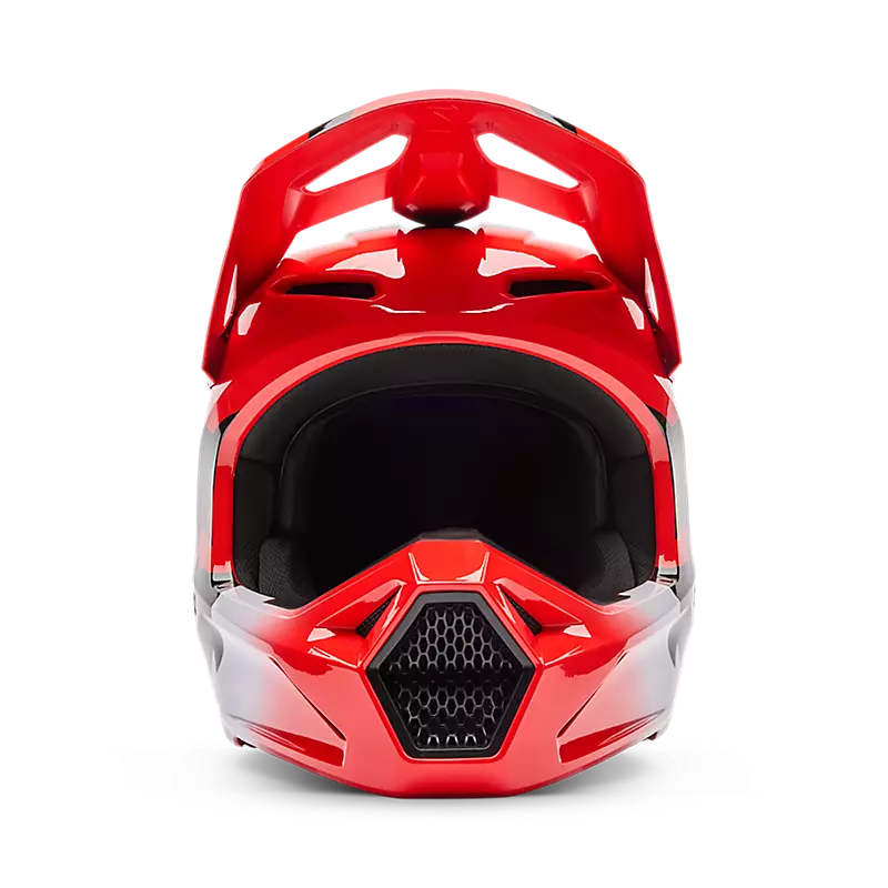2026 Fox Youth V1 Shield Helmet Red