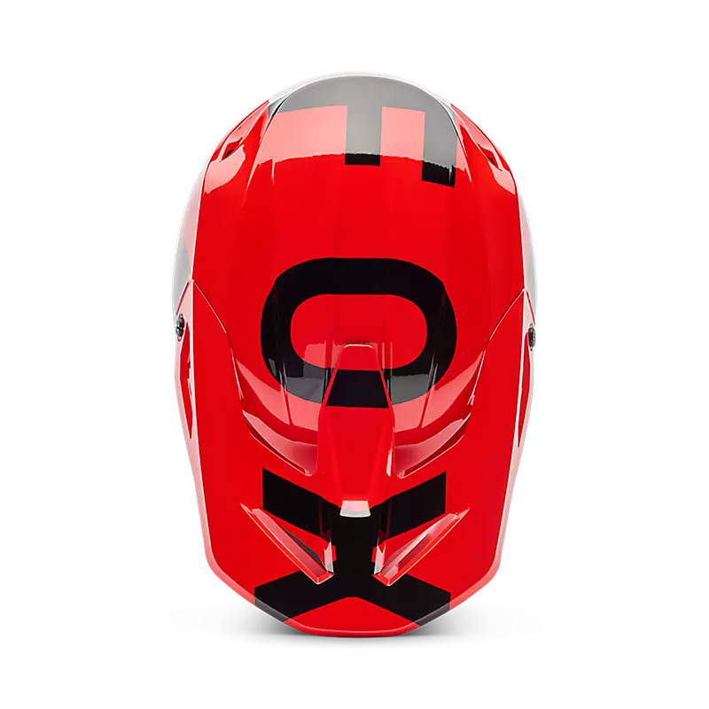 2026 Fox Youth V1 Shield Helmet Red