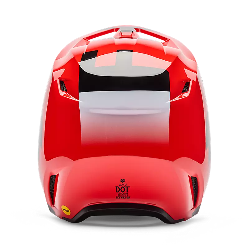 2026 Fox Youth V1 Shield Helmet Red