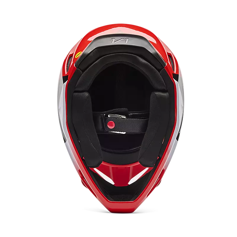 2026 Fox Youth V1 Shield Helmet Red