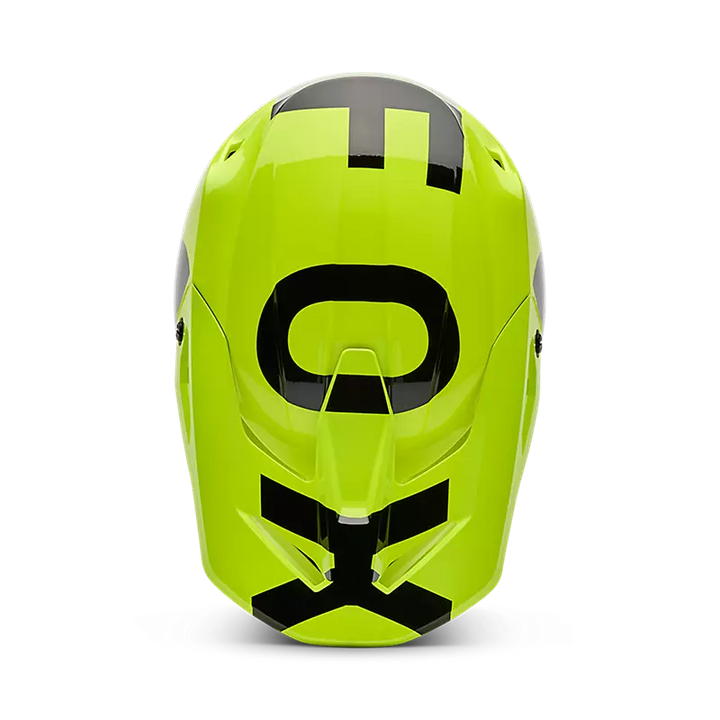 2026 Fox Youth V1 Shield Helmet Yellow