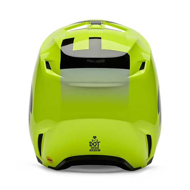 2026 Fox Youth V1 Shield Helmet Yellow