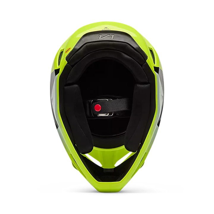 2026 Fox Youth V1 Shield Helmet Yellow