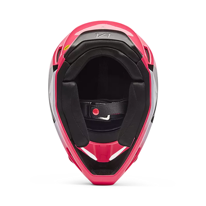 2026 Fox Youth V1 Shield Helmet Pink