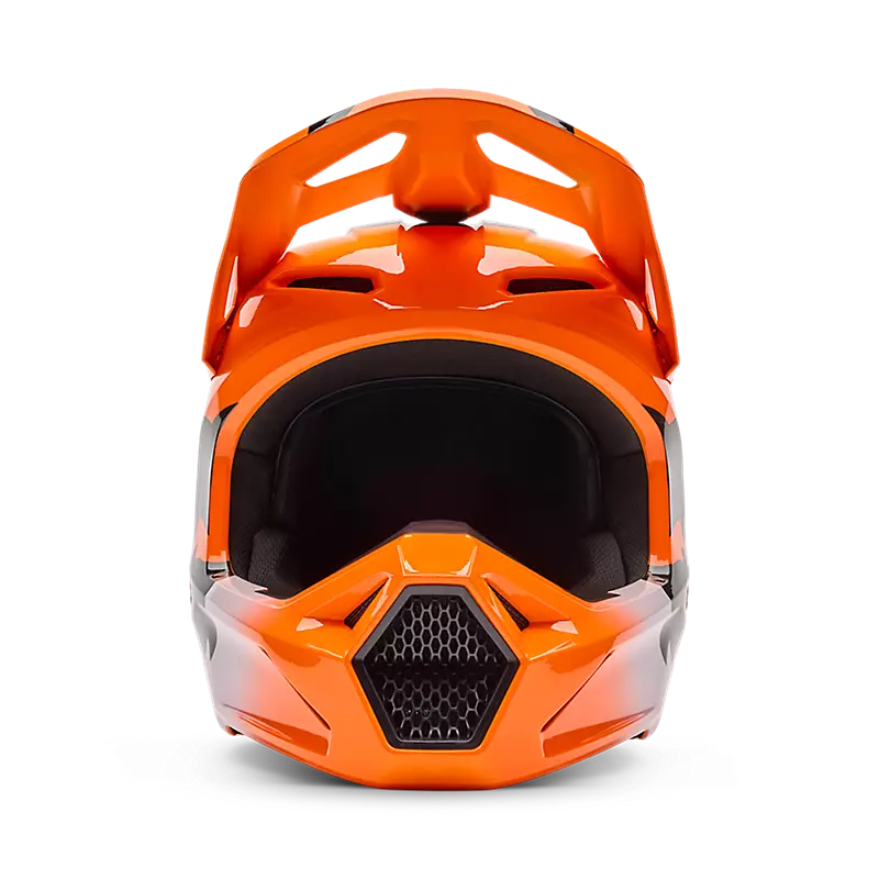 2026 Fox Youth V1 Shield Helmet Orange