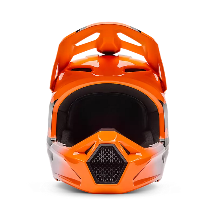 2026 Fox Youth V1 Shield Helmet Orange