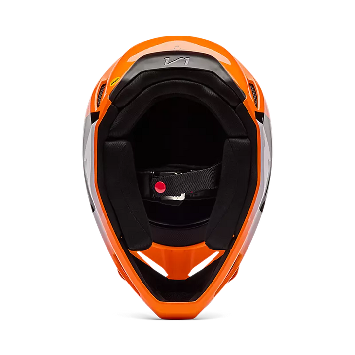 2026 Fox Youth V1 Shield Helmet Orange