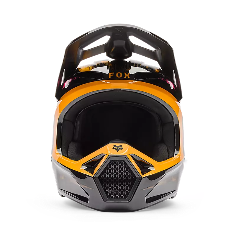 2026 Fox Youth V1 Kairos Helmet Orange