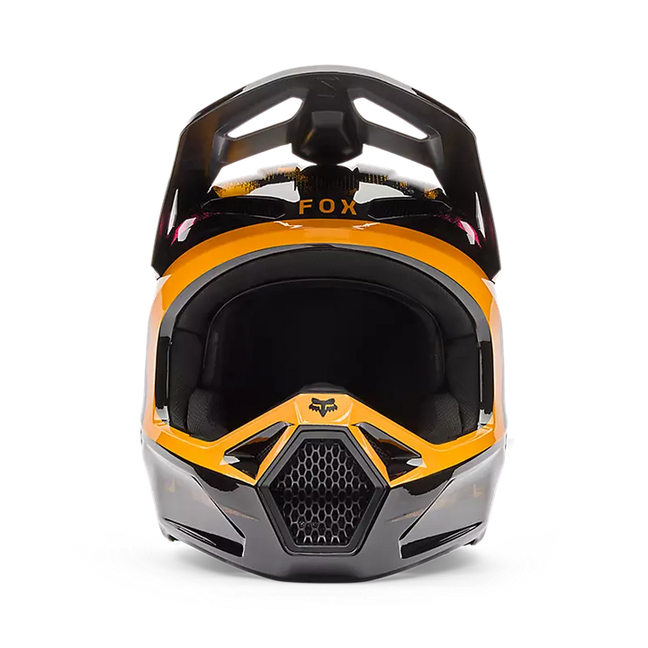 2026 Fox Youth V1 Kairos Helmet Orange