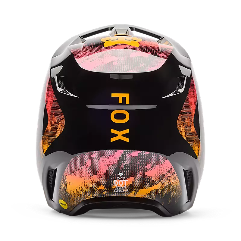 2026 Fox Youth V1 Kairos Helmet Orange