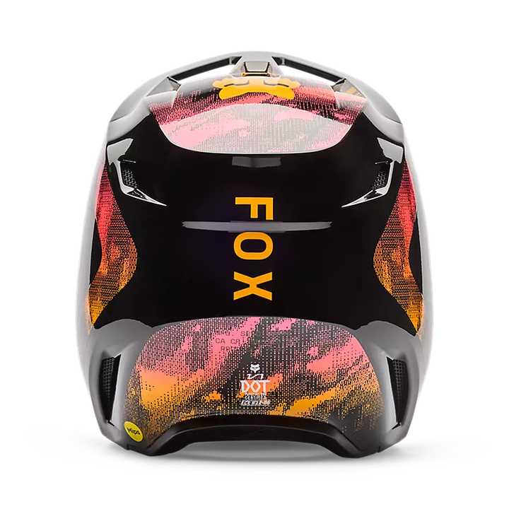 2026 Fox Youth V1 Kairos Helmet Orange