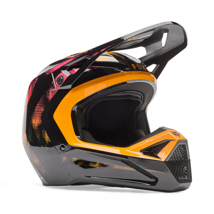 2026 Fox V1 Kairos Orange Motocross Helmet