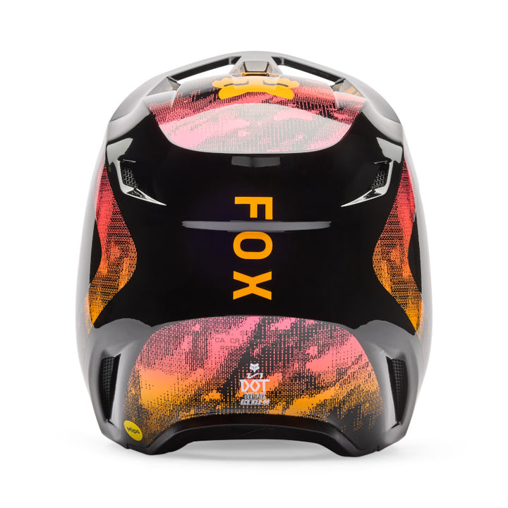 2026 Fox V1 Kairos Orange Motocross Helmet