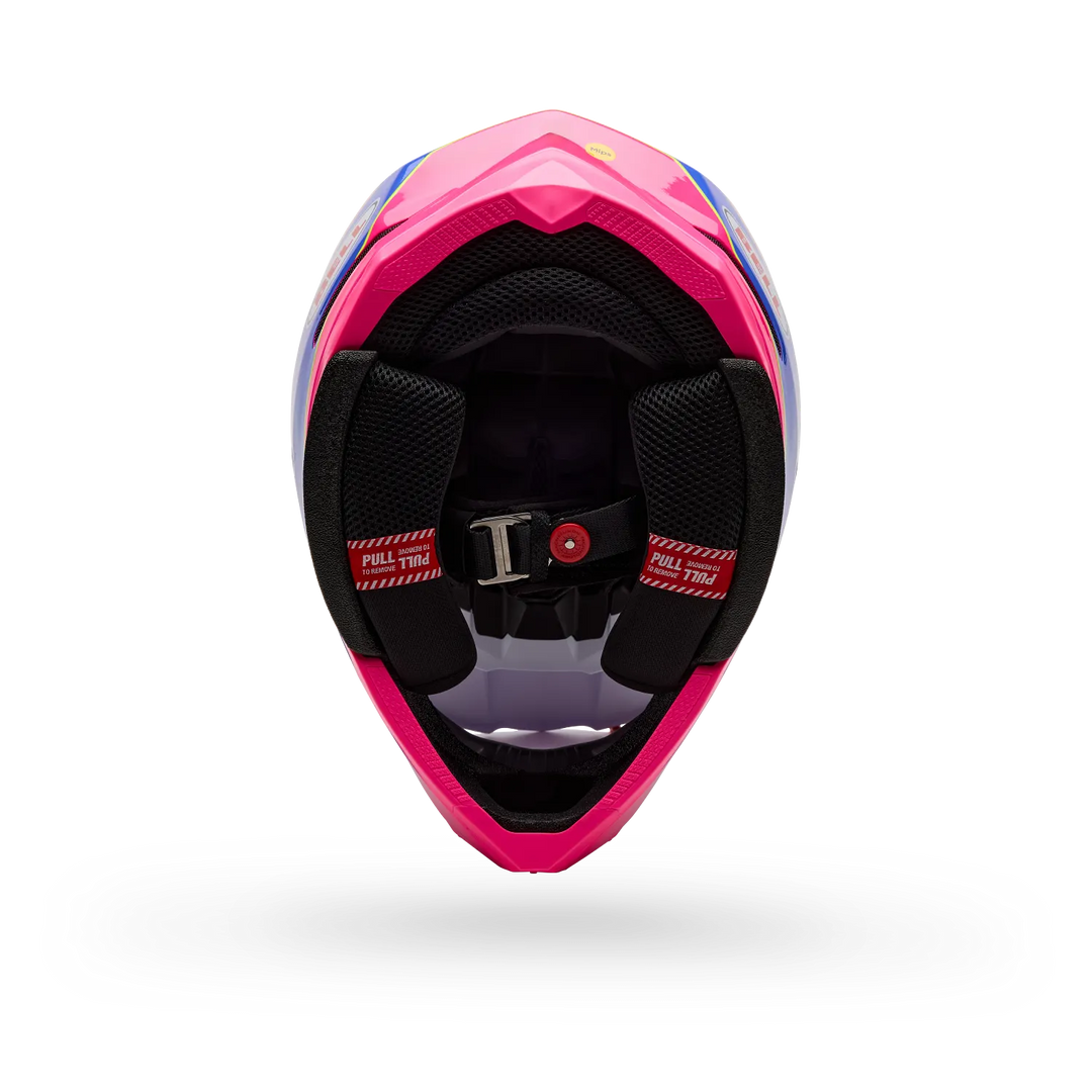 Bell Moto-10 Mips Falcon MX Helmet White Pink