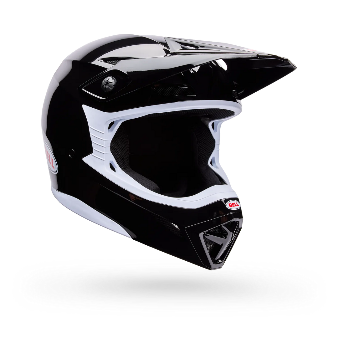 Bell MX-10 Mips Motocross Helmet Black White