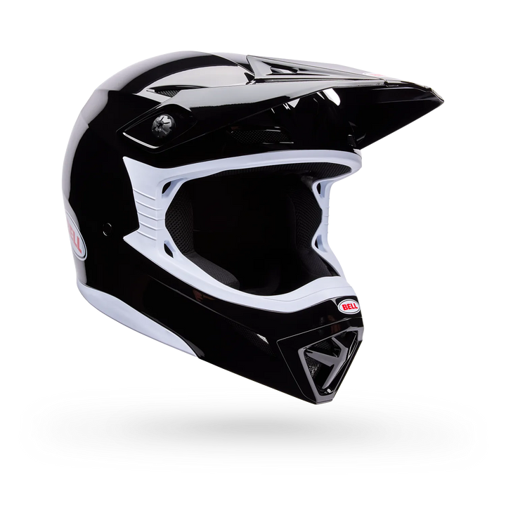Bell MX-10 Mips Motocross Helmet Black White
