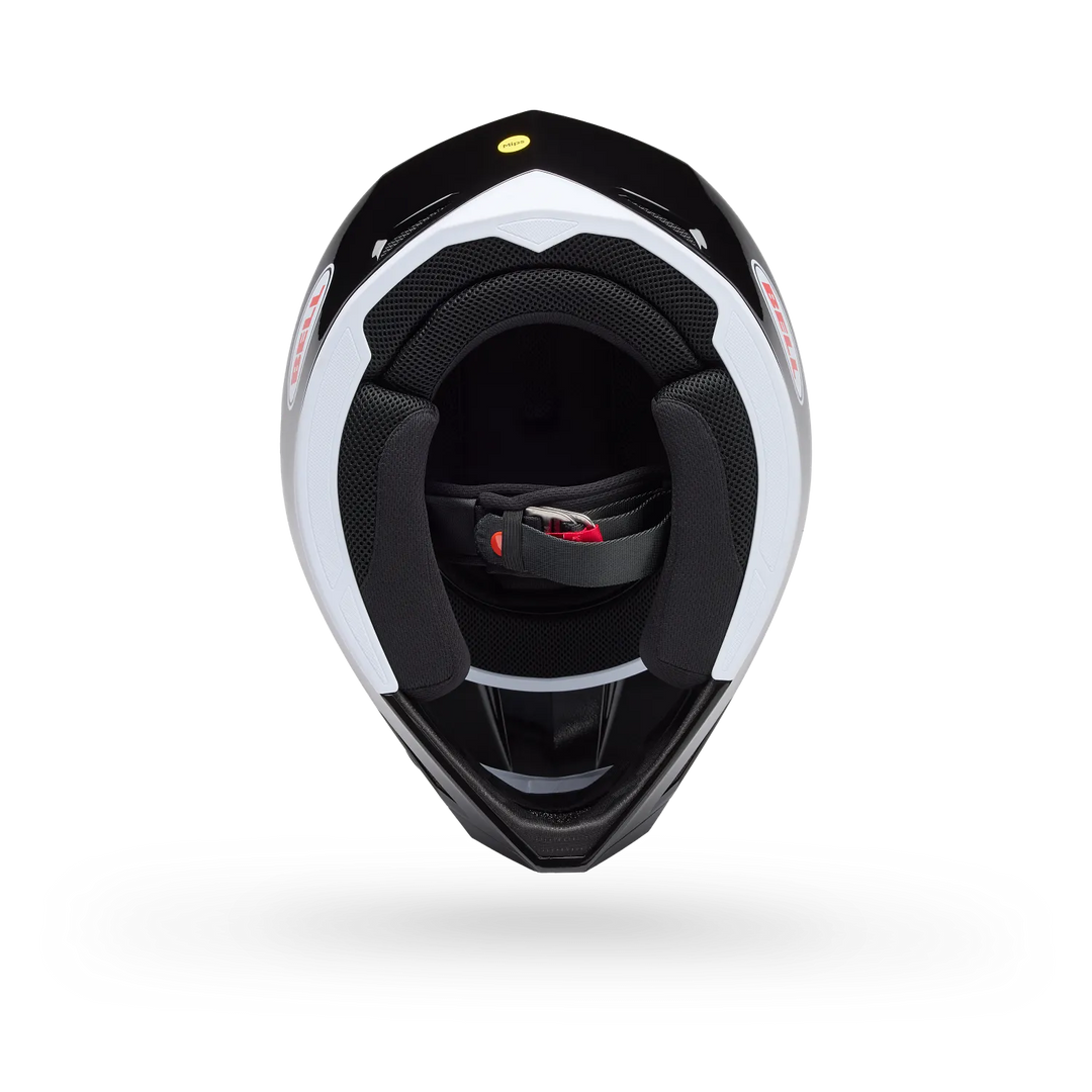 Bell MX-10 Mips Motocross Helmet Black White