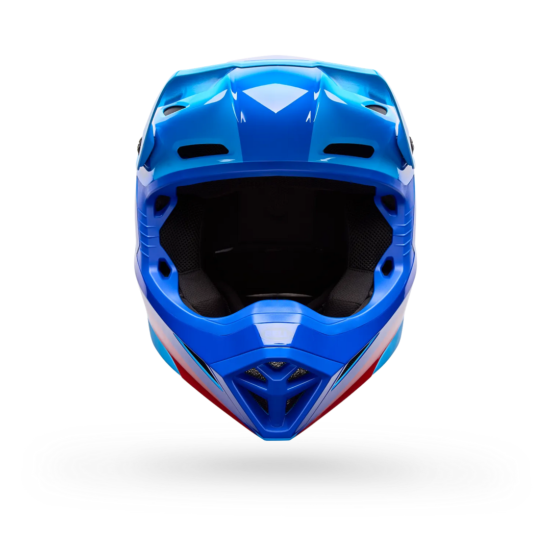 Bell MX-10 Mips Aviator Motocross Helmet Blue Red