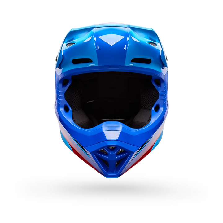 Bell MX-10 Mips Aviator Motocross Helmet Blue Red