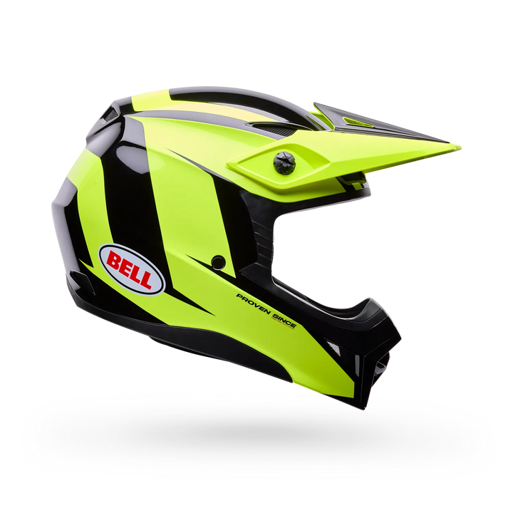Bell MX-10 Mips Talon Motocross Helmet Black Yellow