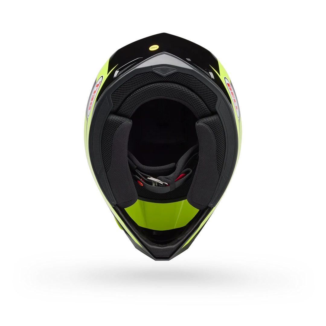 Bell MX-10 Mips Talon Motocross Helmet Black Yellow