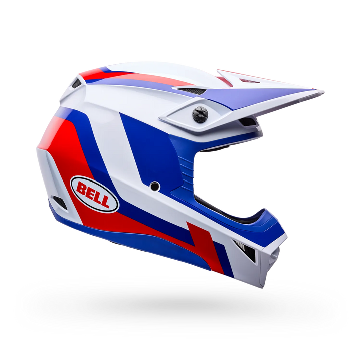 Bell MX-10 Mips Dyno Motocross Helmet Blue Red White