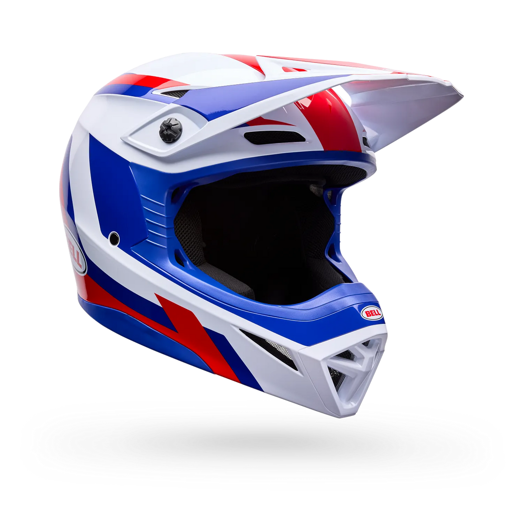 Bell MX-10 Mips Dyno Motocross Helmet Blue Red White