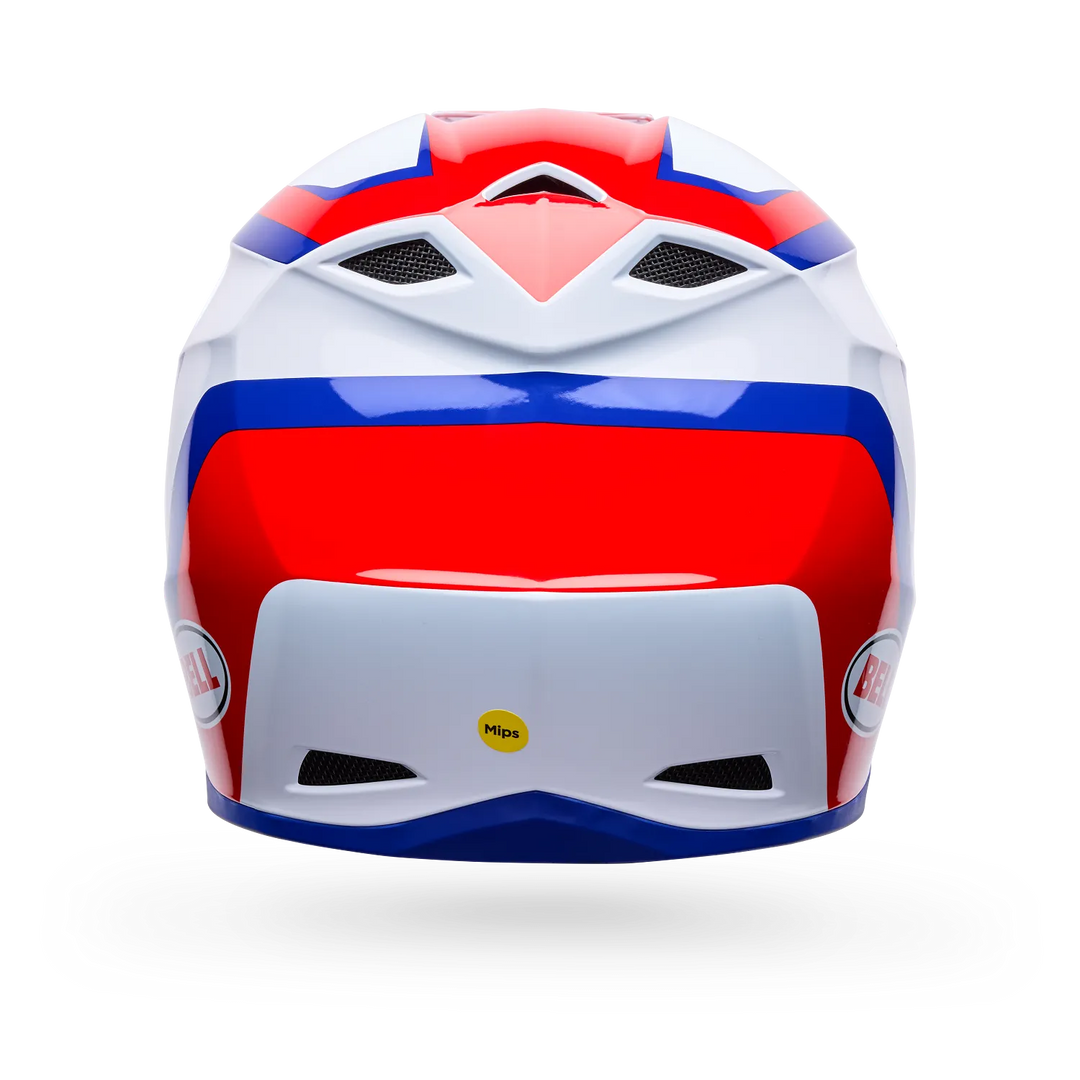 Bell MX-10 Mips Dyno Motocross Helmet Blue Red White
