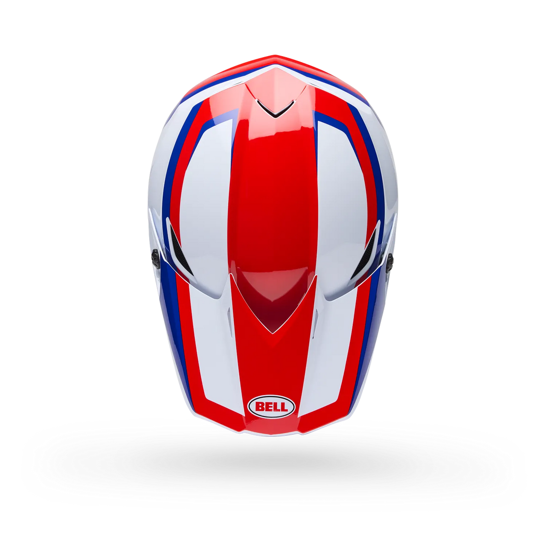 Bell MX-10 Mips Dyno Motocross Helmet Blue Red White