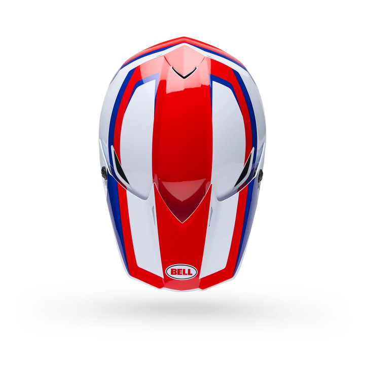 Bell MX-10 Mips Dyno Motocross Helmet Blue Red White