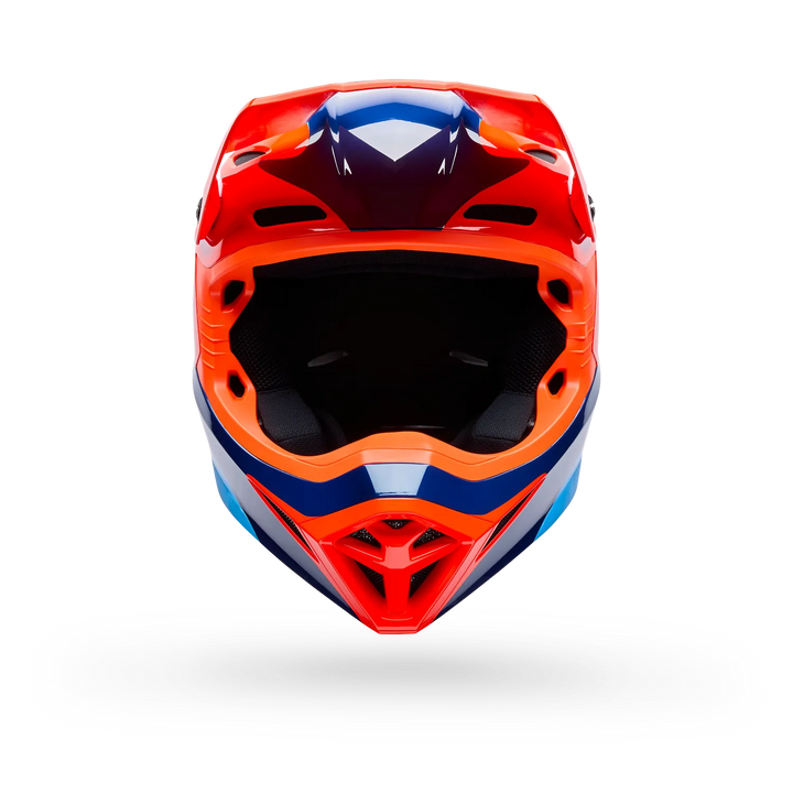 Bell MX-10 Mips Wave Motocross Helmet Orange Blue