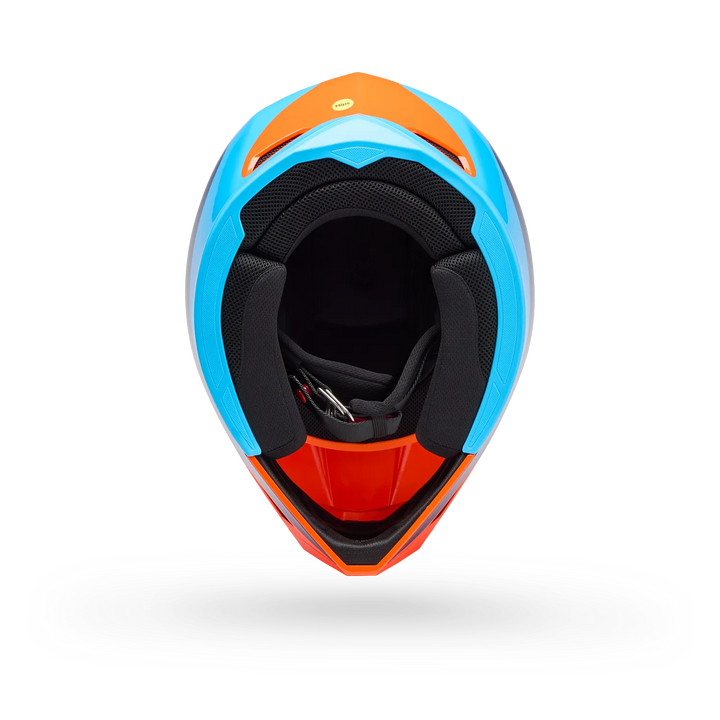 Bell MX-10 Mips Wave Motocross Helmet Orange Blue