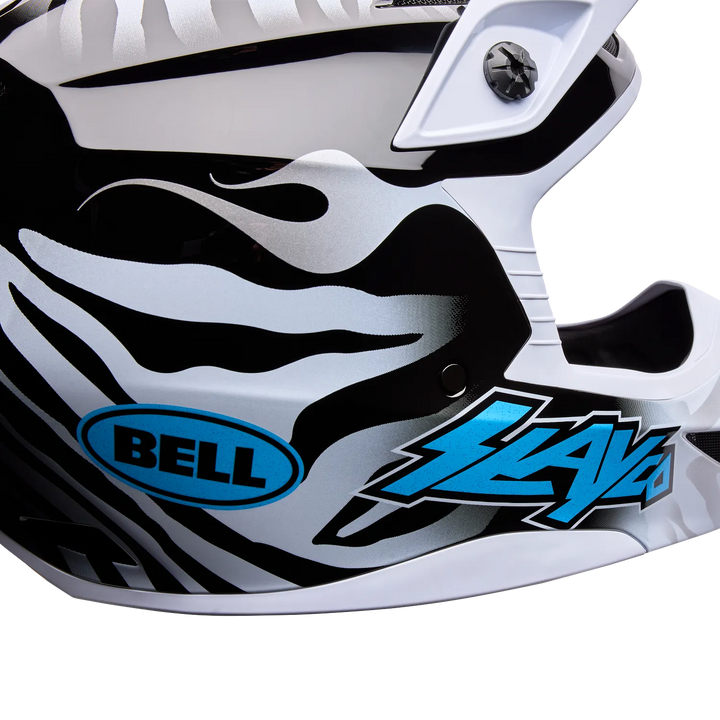 Bell MX-10 Mips Slayco Motocross Helmet White Blue