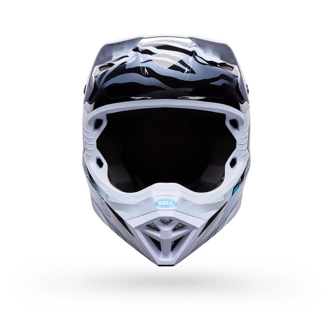 Bell MX-10 Mips Slayco Motocross Helmet White Blue