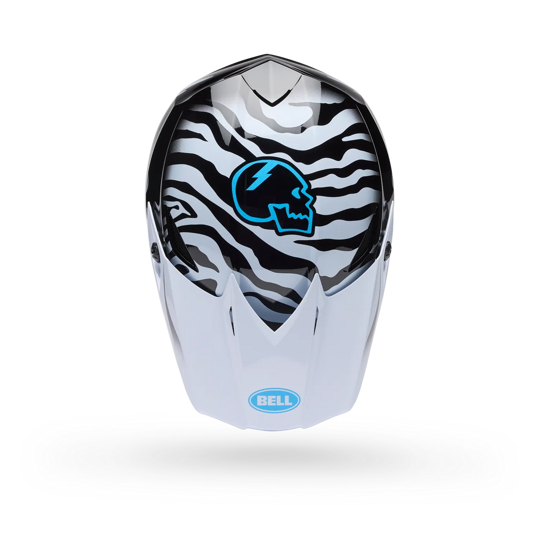 Bell MX-10 Mips Slayco Motocross Helmet White Blue