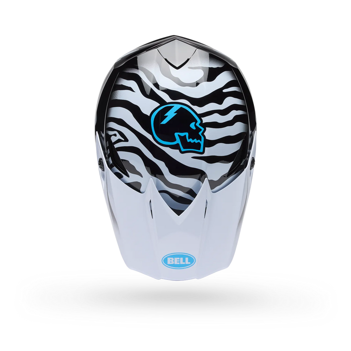 Bell MX-10 Mips Slayco Motocross Helmet White Blue