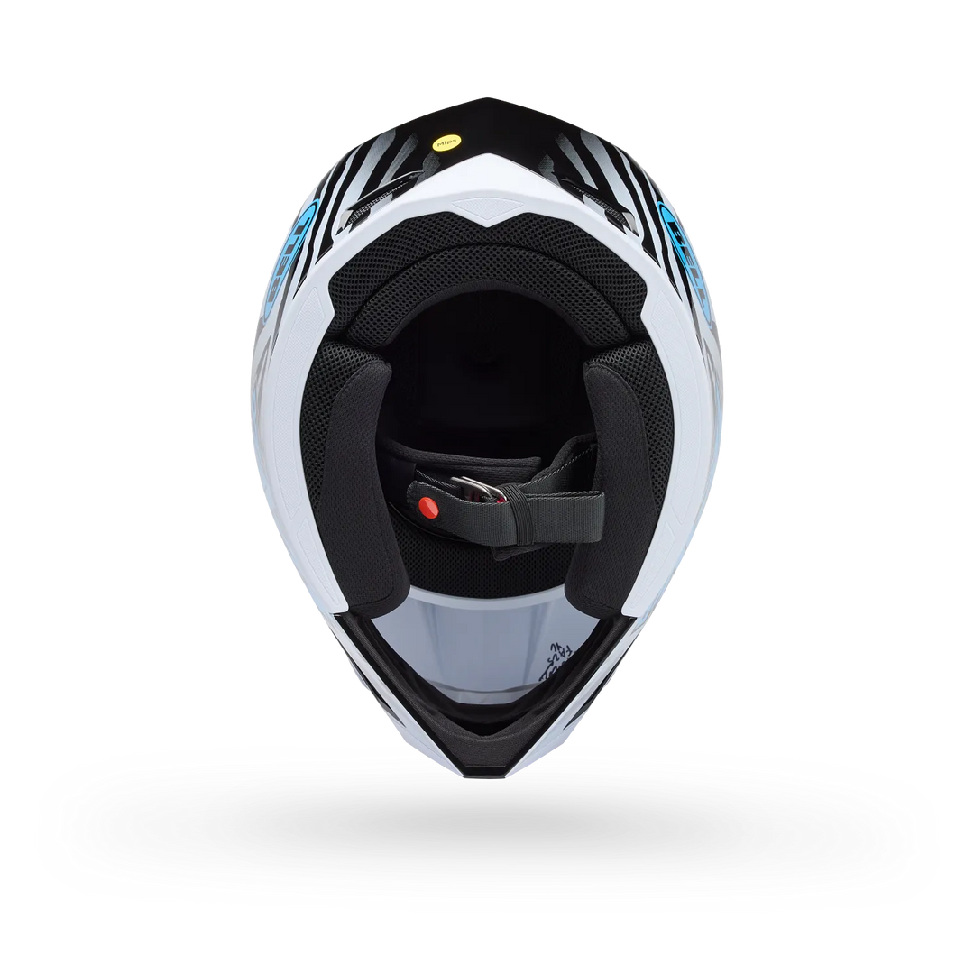 Bell MX-10 Mips Slayco Motocross Helmet White Blue